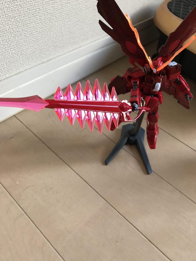 改良型ムラマサブラスタービーム刃の出力が上がっている