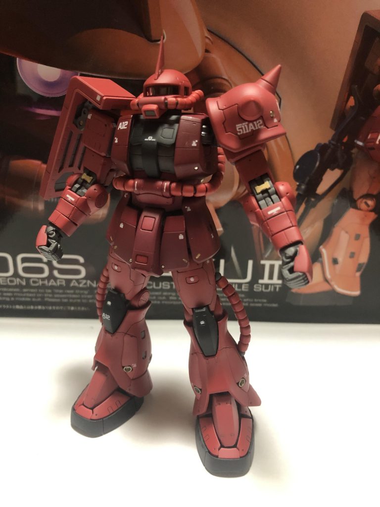 パーツの小ささに苦労しました。