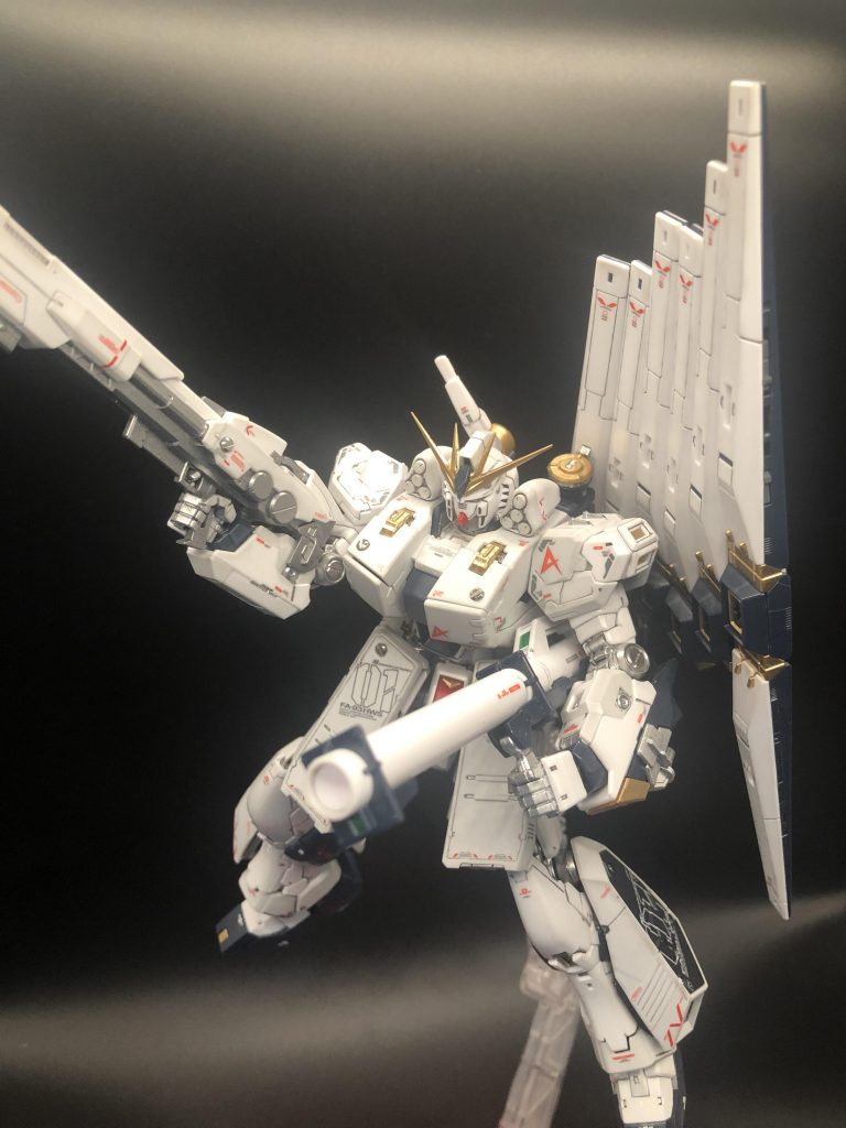 続いてHWSバージョン。HWSのパーツはアクリジョンで全塗装して、少しメタルパーツを付けています。