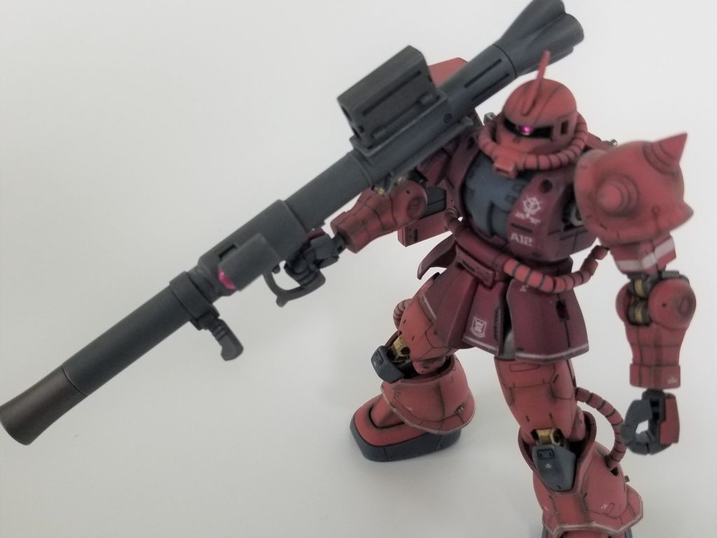 バズーカの合わせ目消しめんどい･･･