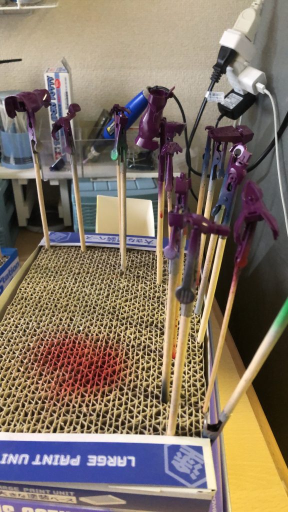 紫多めにしました