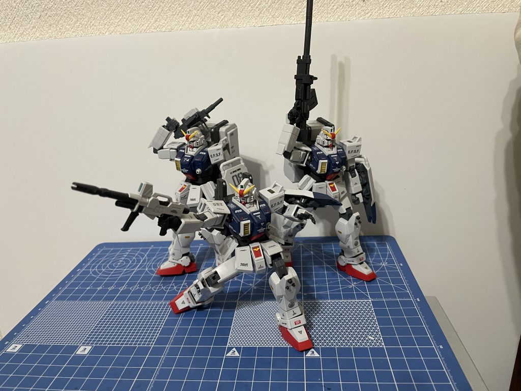 HGUC RX-79[G] 陸戦型ガンダム–4枚目/制作者：朝倉千代子