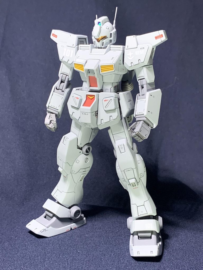 HGジムカスタム　ディテールアップ–3枚目/制作者：(ﾟ∀ﾟ)もっちキチ