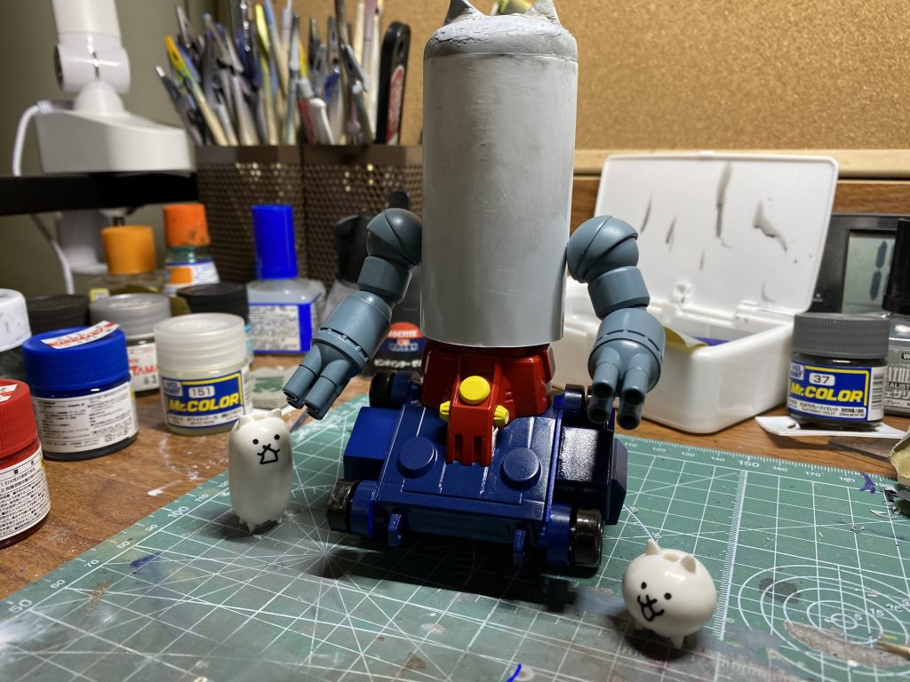 あとは、ひたすらヤスって表面整え