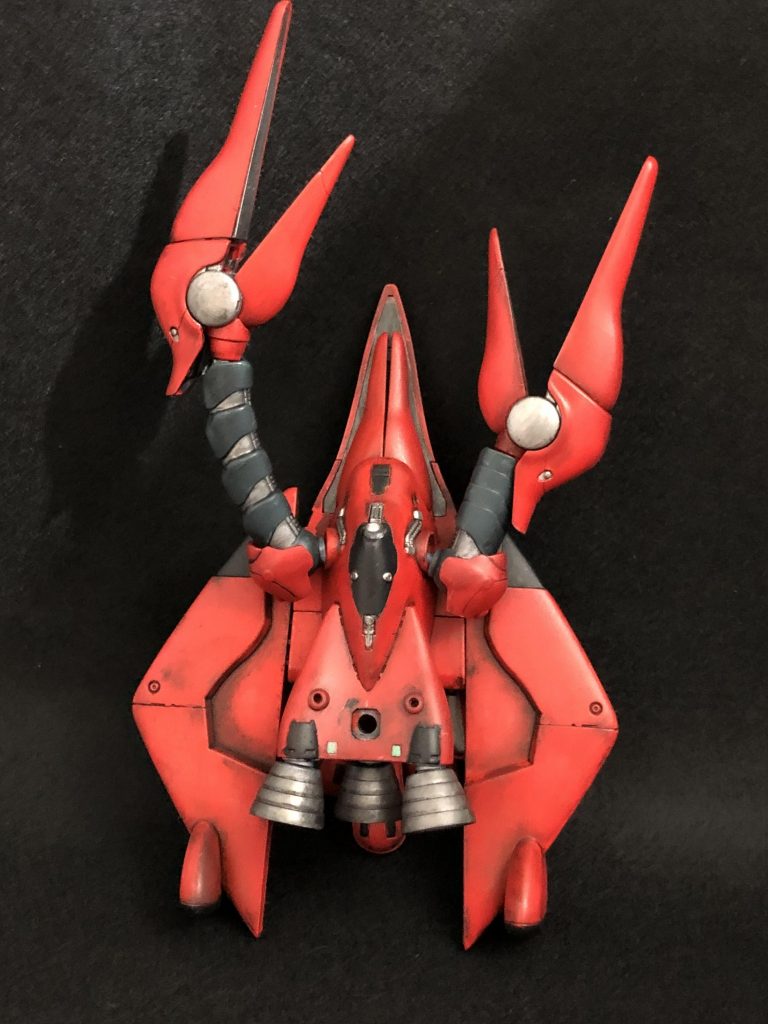 荒ぶるザリガニみたいだ。。