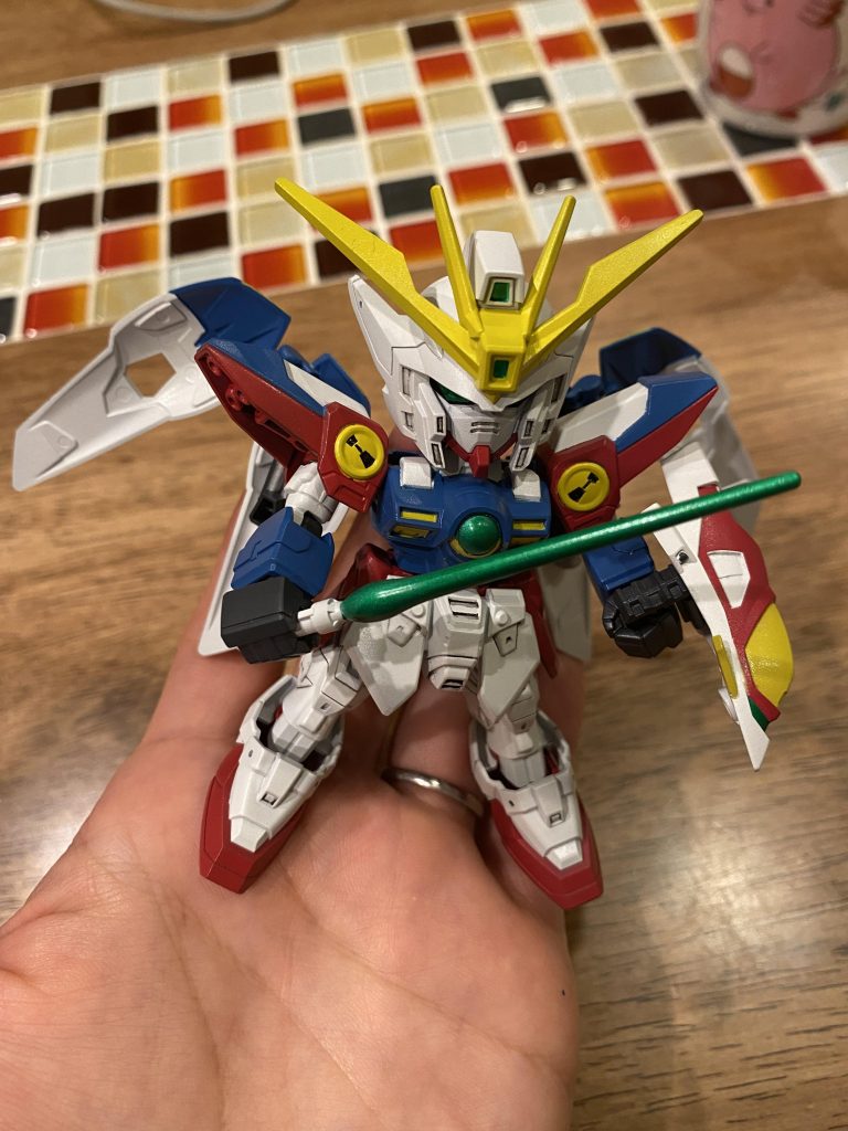 SDガンダムウイングガンダムゼロ全塗装–3枚目/制作者：花プラ