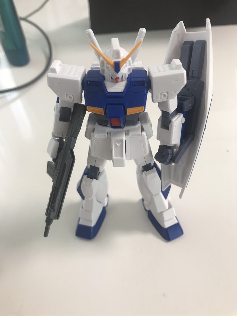 無塗装、合わせ目を消す前