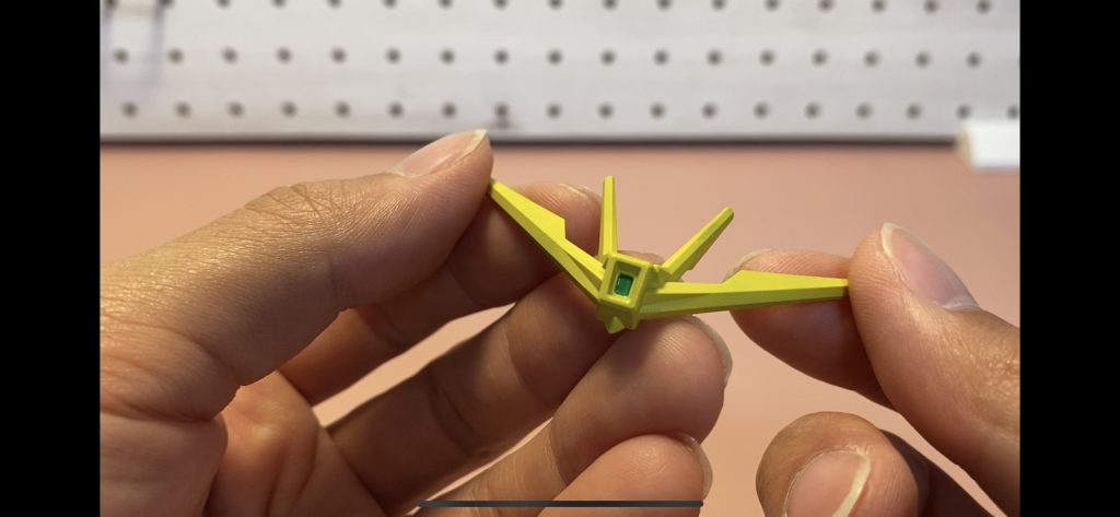 SDガンダムウイングガンダムゼロ全塗装–2枚目/制作者：花プラ