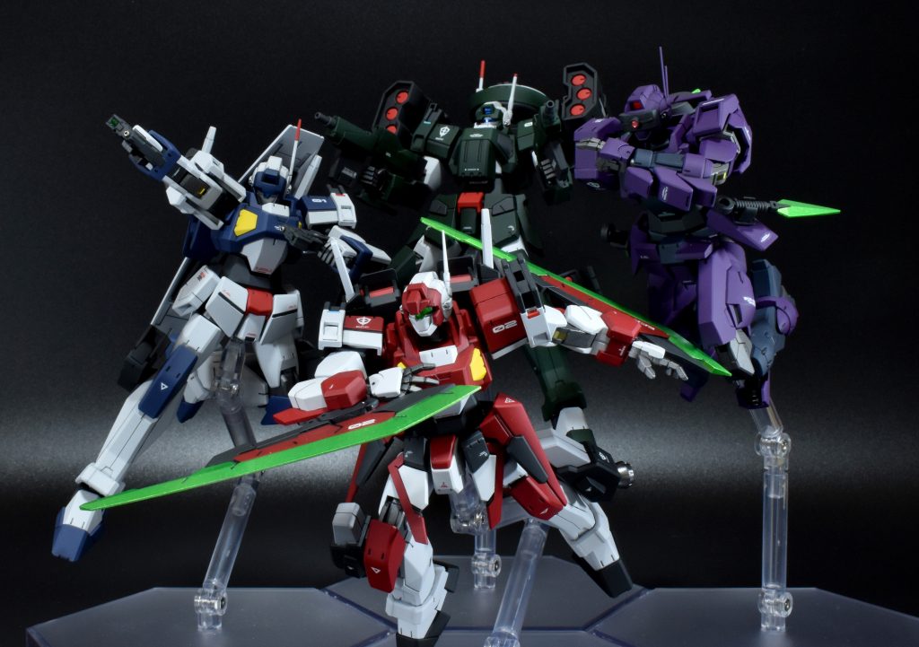 最後に4機並べて