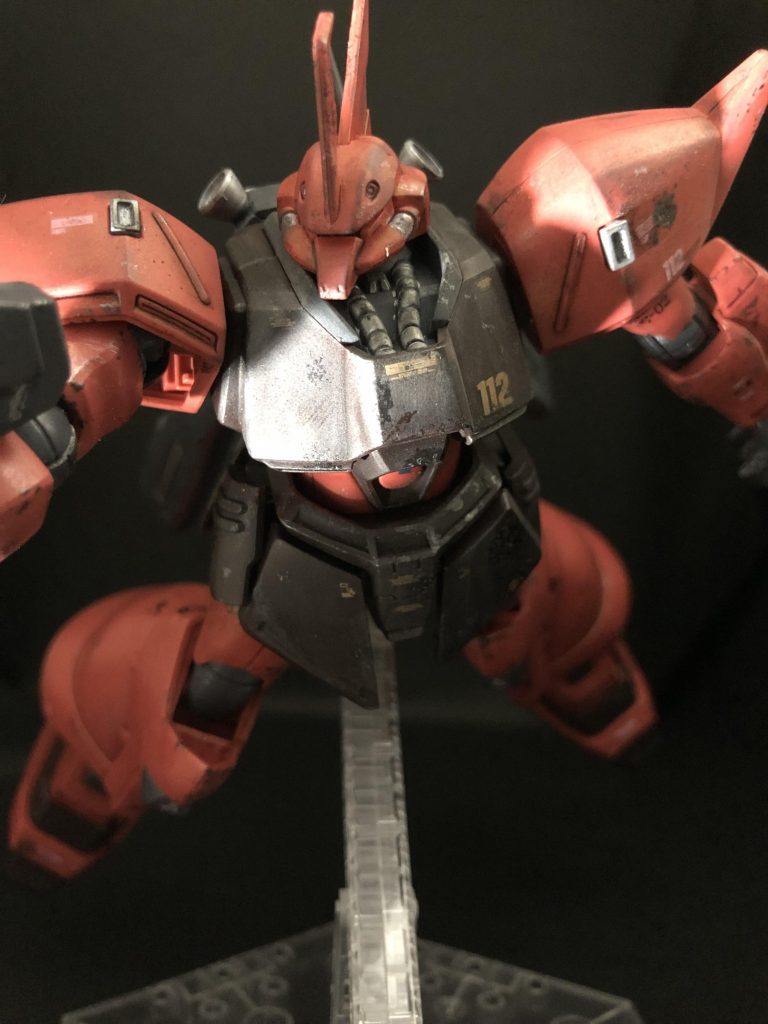 少し部分塗装しています。