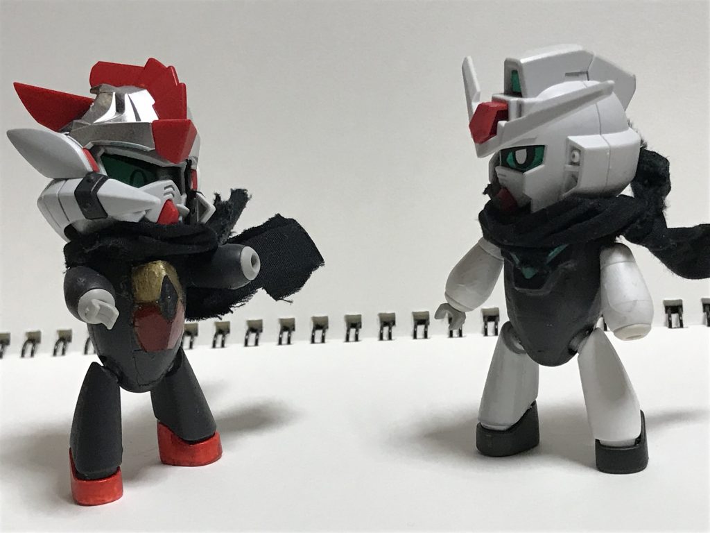 似たようなやつ(https://gumpla.jp/sd/873065)に出会うこともある。コアッガイの明日はどっちだ!?という、コアッガイの生態報告でした。なかなかかわいく出来たと思います!SDなら笑ってる目のシールほしかった…!