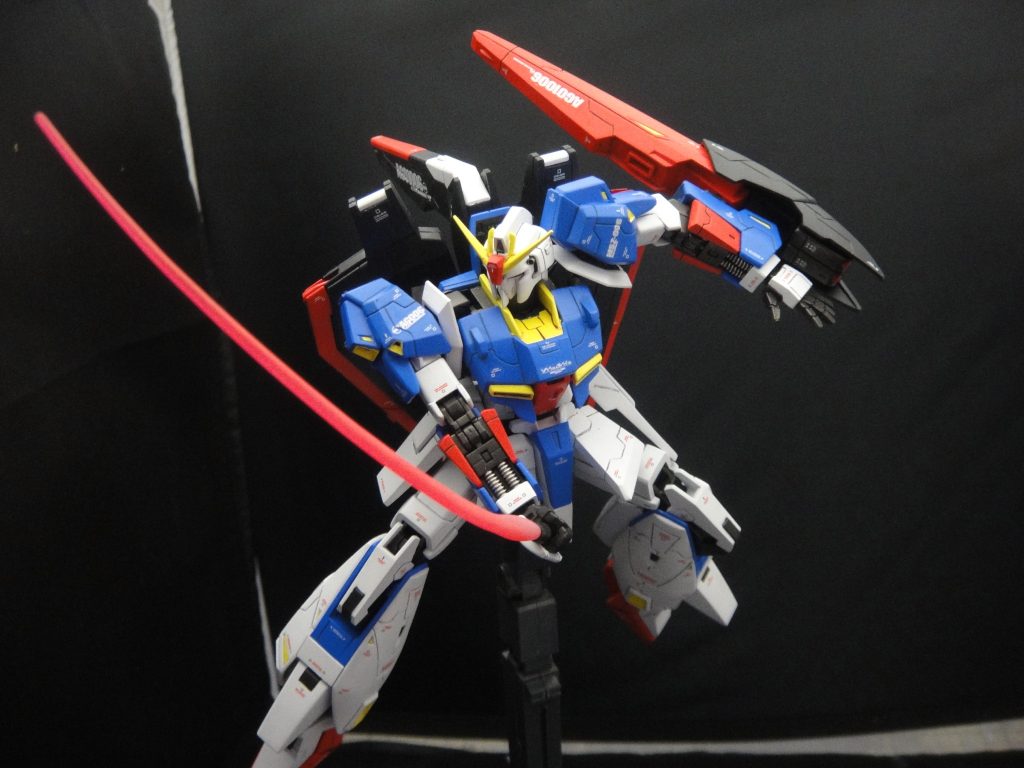 パッケージ写真再現2ですビームサーベルにグラデーションをかけてみましたがほとんど分かりませんでした