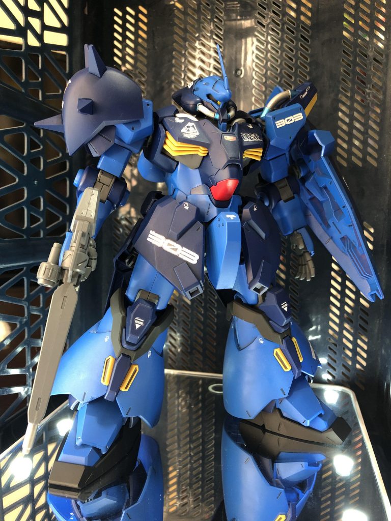 というわけで、メッサーを私の推しであるレズン姉さんの搭乗機という妄想で青くしたのですが💦あれ❔グスタフと同じじゃない😅と思いました💦 