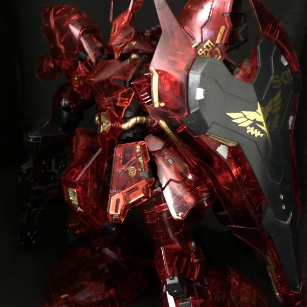 ドキッ❣️すけすけRGクリアサザビー