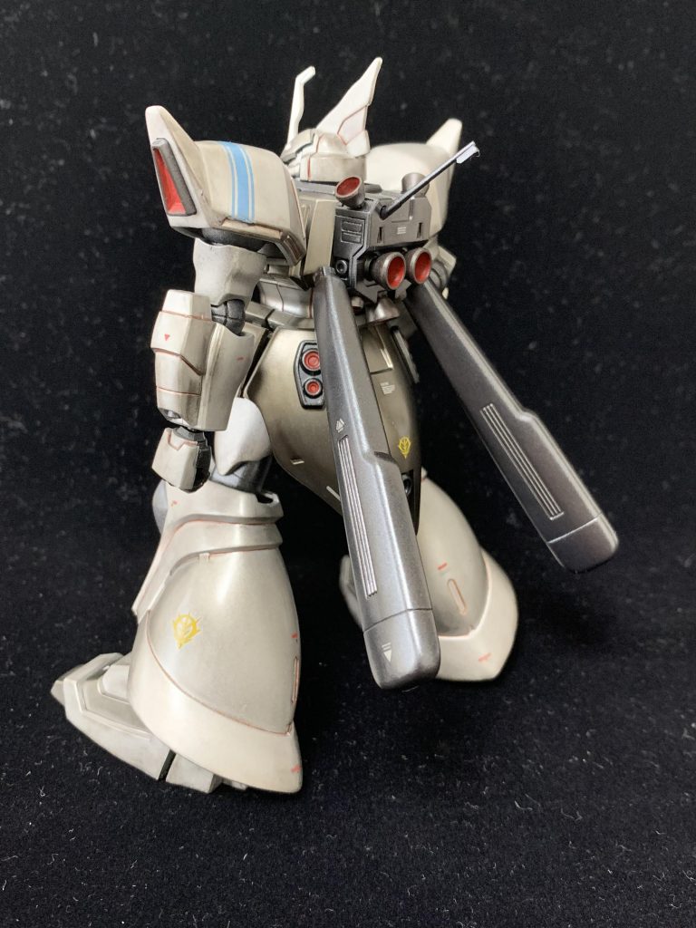 バーニアノズルの中はシタデルカラーの赤で手塗りしてます。