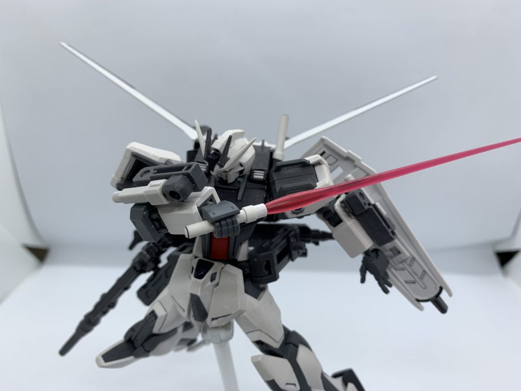 エールストライカーに付属するビームサーベルを