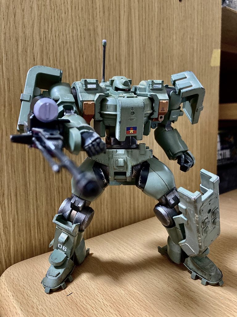 作りやすかったし、なかなかのボリューム感のモビルスーツでした。