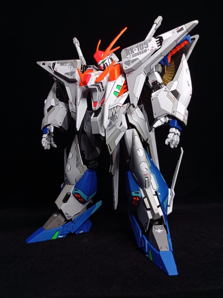 Ξガンダム (HGUC) 1/144 改修 塗装済完成品–2枚目/制作者：gemodels