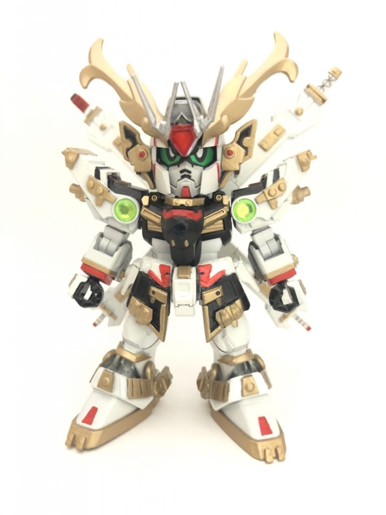 外装も外せるギミックも作り、通常の駆呂須形態にも出来る様になってます。