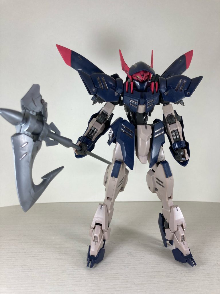 グレモリーは簡単なウェザリングと部分塗装のみ。良キットなのでこのまま飾ろうと作成