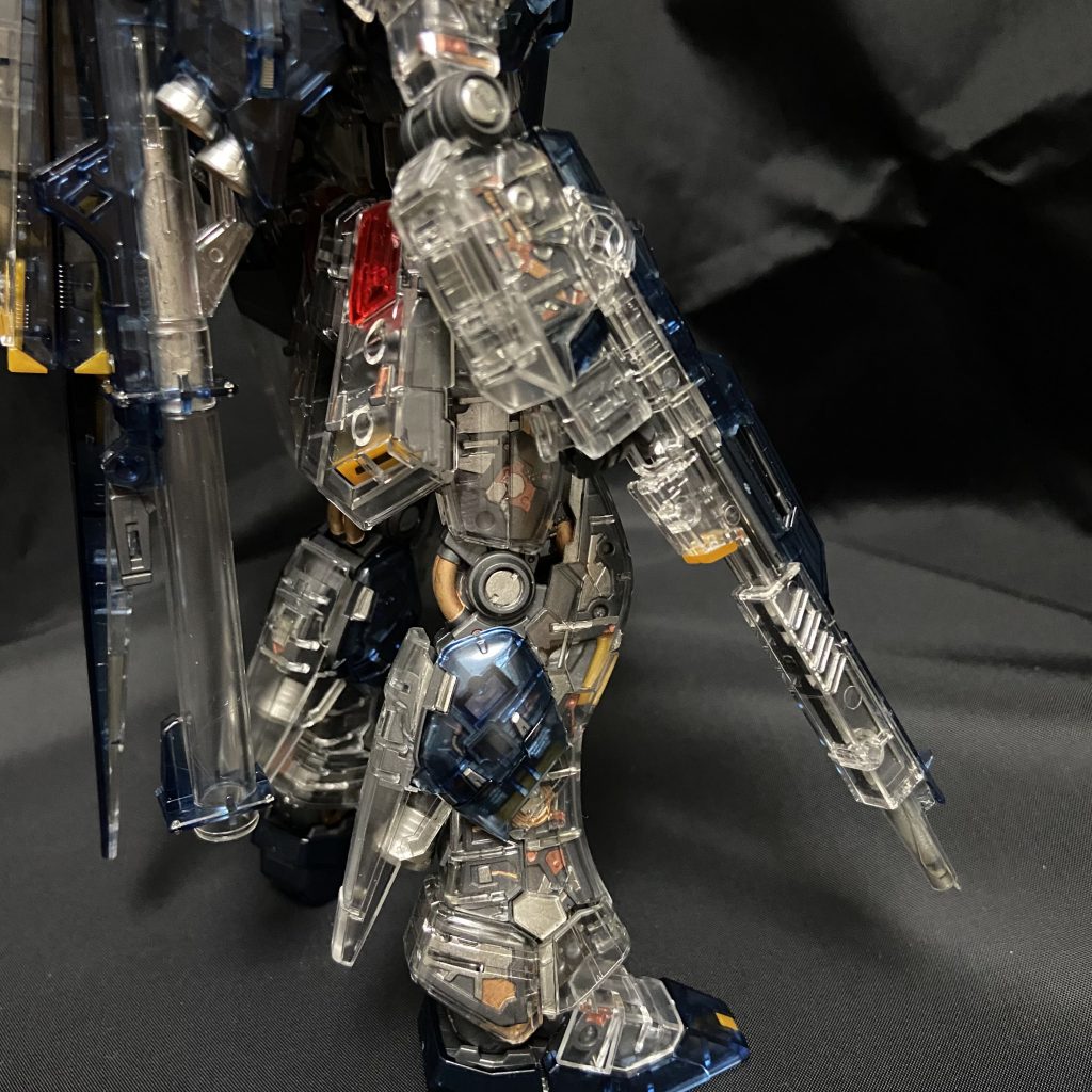 RG νガンダム HWS クリアバージョン–5枚目/制作者：たなしゅん