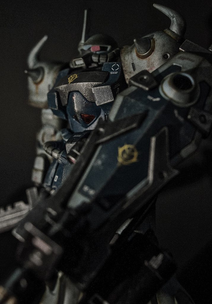 グフカスタム–4枚目/制作者：dai　オジサンモデラー