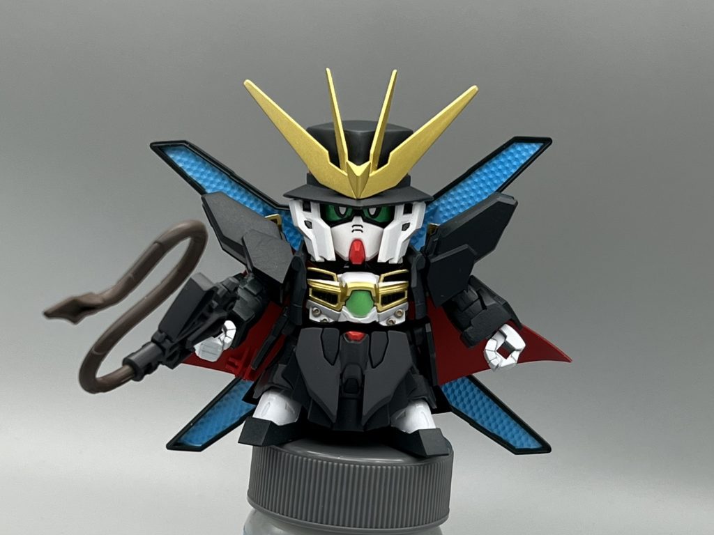 縮めたので浮かないとサテライトキャノンを展開できません。