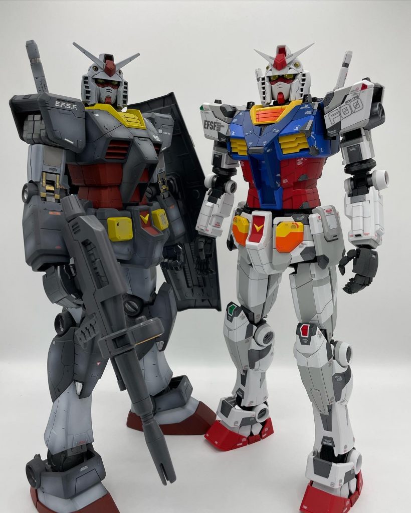 メガサイズガンダムと記念撮影(^^)