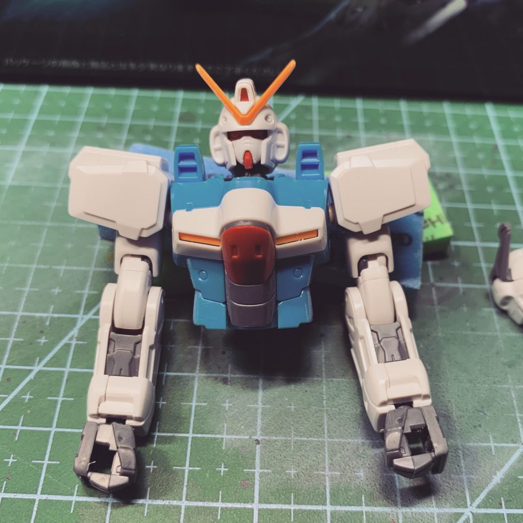 惜しげもなくセカンドVパーツを流用しました