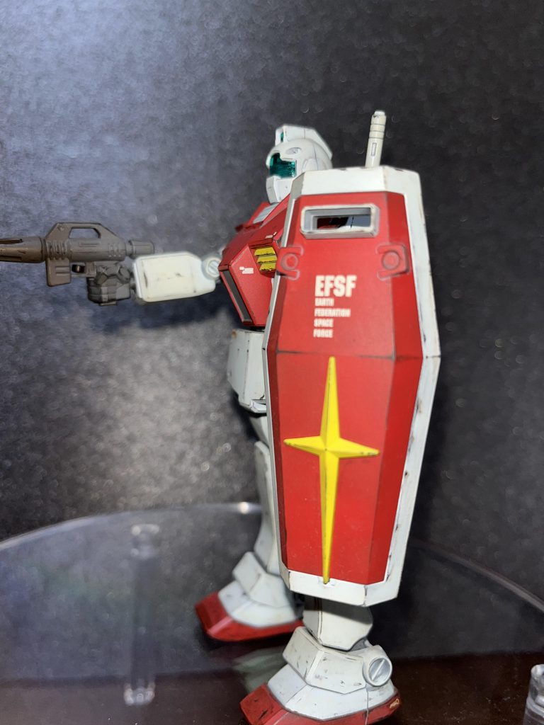 実際に削ってウェザリング