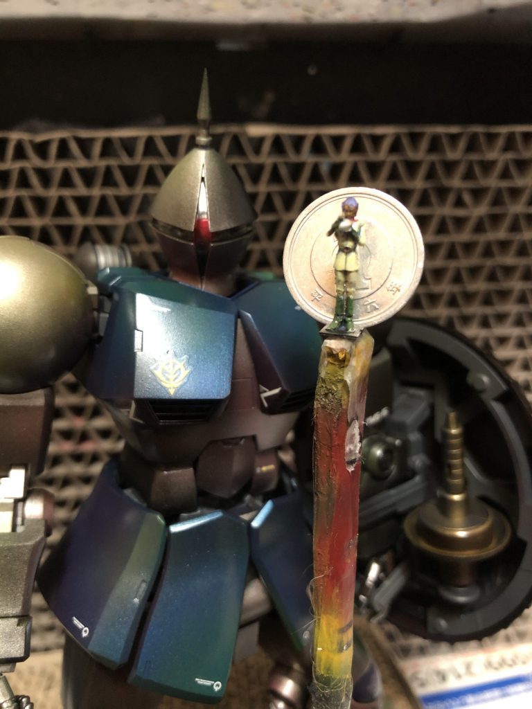 地味にこの付属のフィギュア塗り好きです（笑）