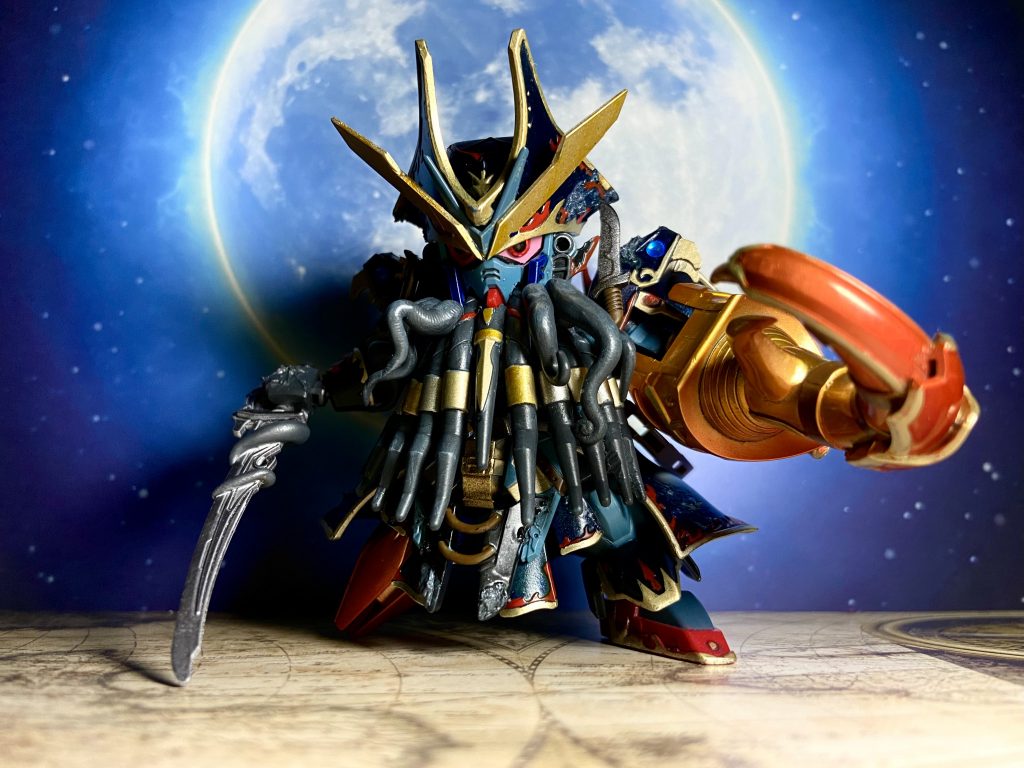 以上ディヴィコマンダーガンダムv2でした!パイレーツワールドの悪の親玉っぽさは出せたんじゃないでしょうか!?皆んなで楽しむ企画だったので満足!ぜひTwitterでも他のヒゲもご堪能ください!ご評価コメントいただければ幸いです!