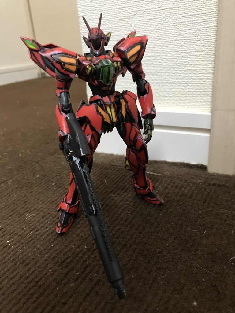 過去作のゼイドラアニメ塗りです