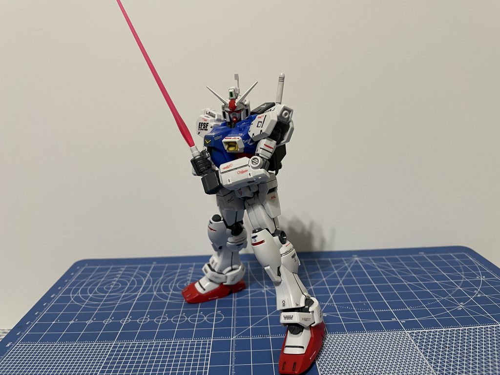 HGUC RX-78 ガンダム試作1号機 ゼフィランサス–4枚目/制作者：朝倉千代子