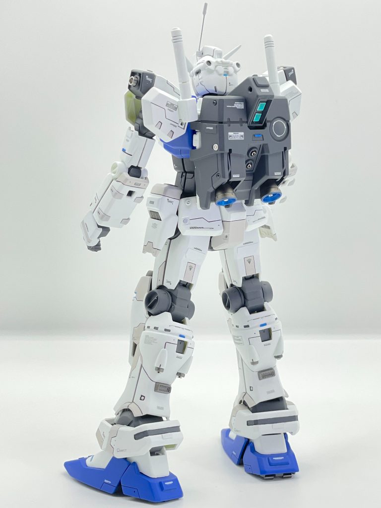 バックショット1。後ろ姿も隙がないようディテール追加しています。