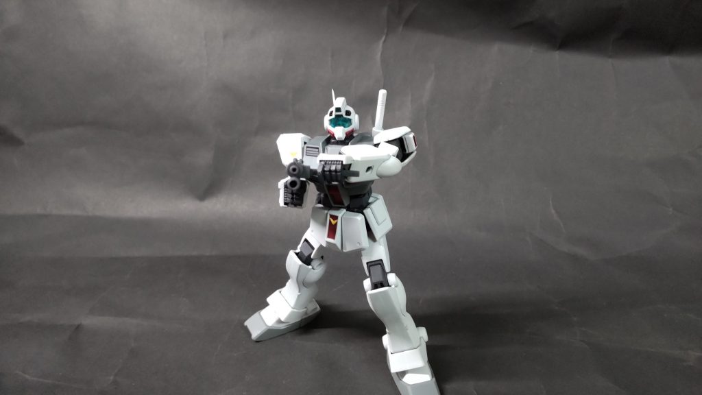 劇中のポーズで。