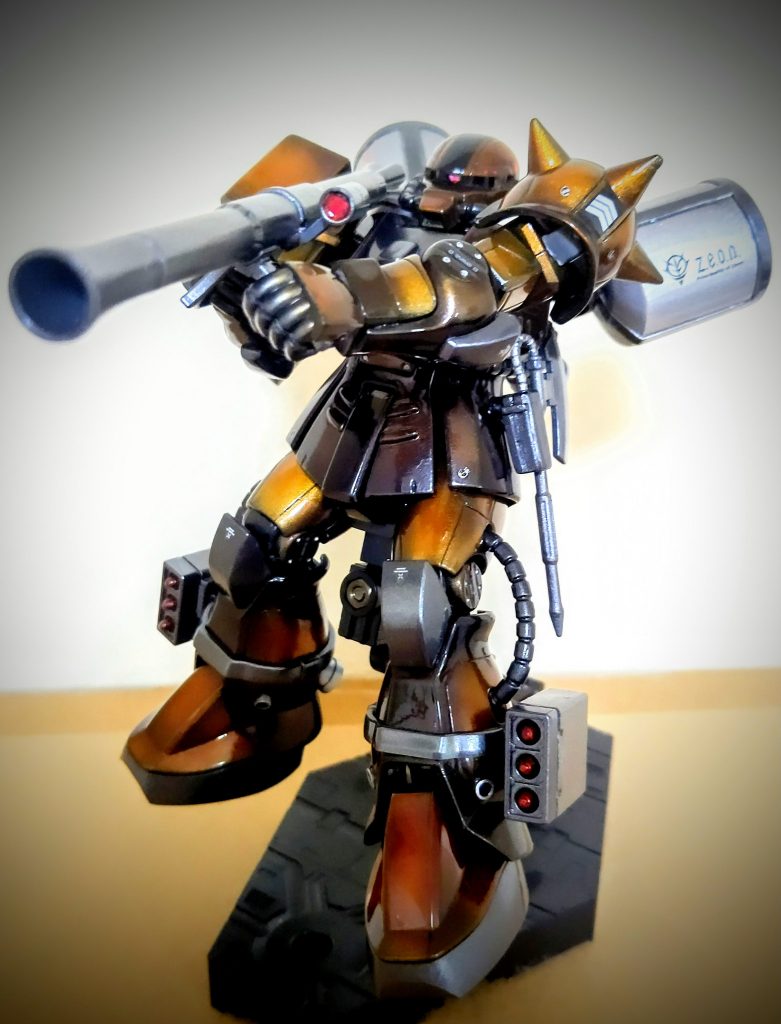 HGUC量産型ザクⅡ キャンディ塗装–4枚目/制作者：aki