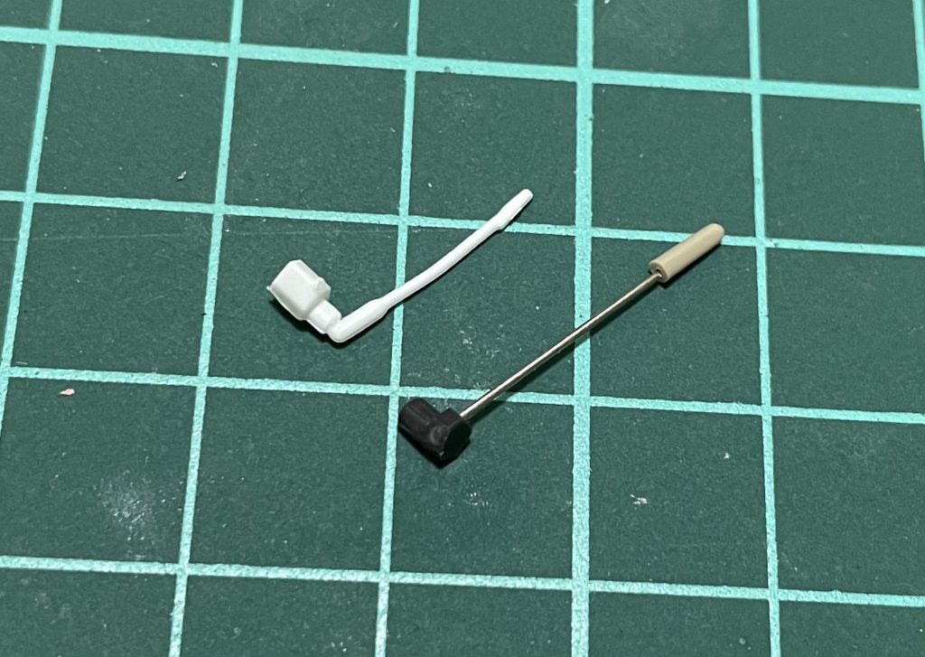 キットのロッドアンテナと自作アンテナの比較