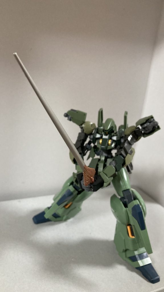 勇者バースっぽくやっぱり大きな武器が好きなんだなと作っていて毎回思います