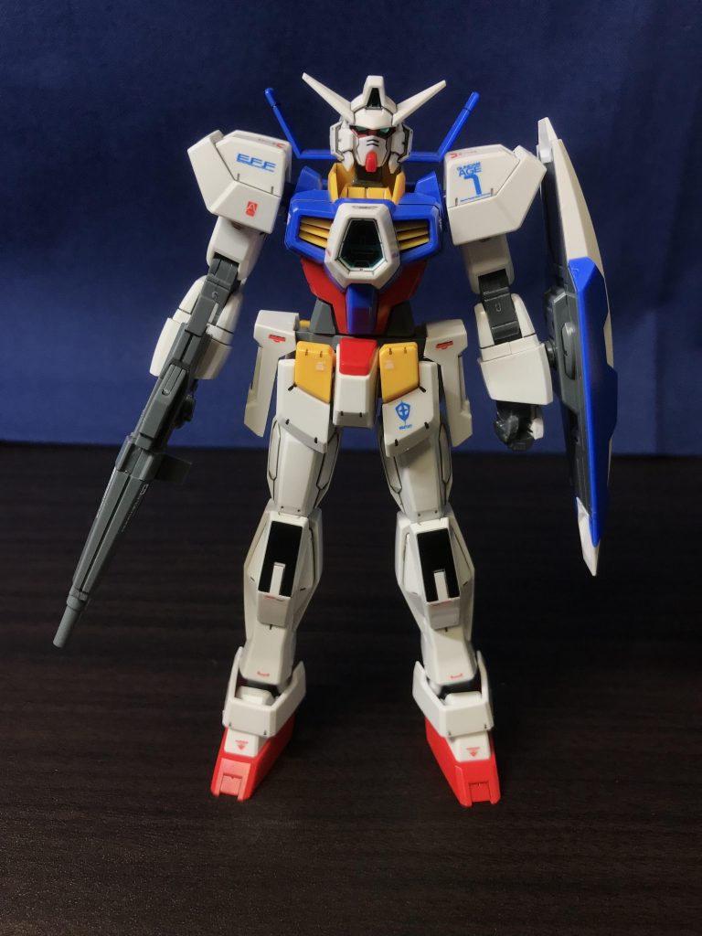 素立ち正面。F-1やスポーツカーを思わせるようなデザイン。純粋にカッコいい機体だと思います(๑˃̵ᴗ˂̵)