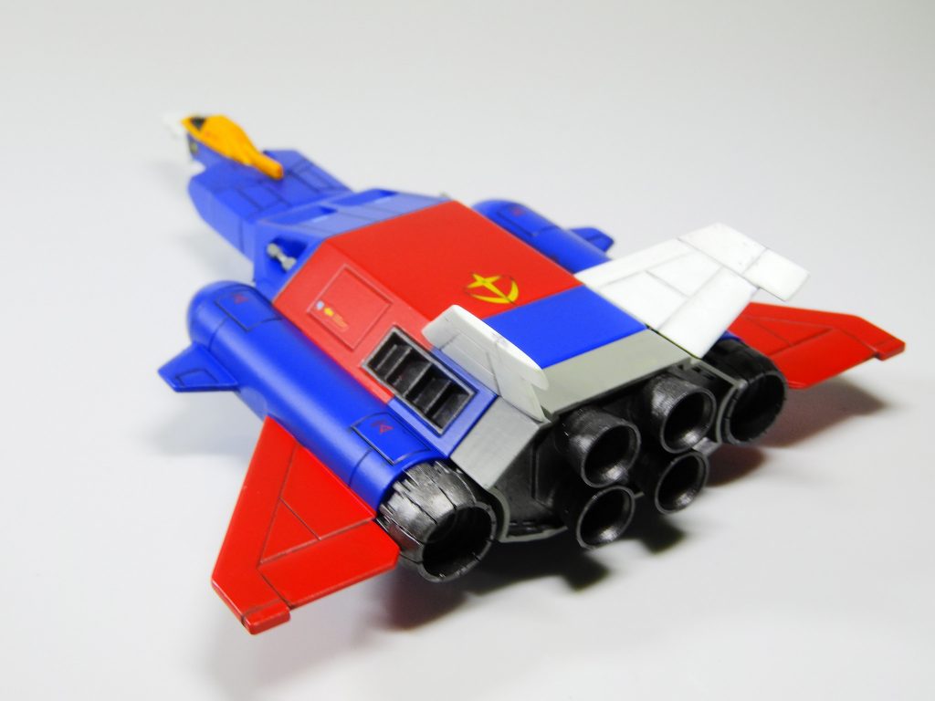 完全無改造の素組みです。