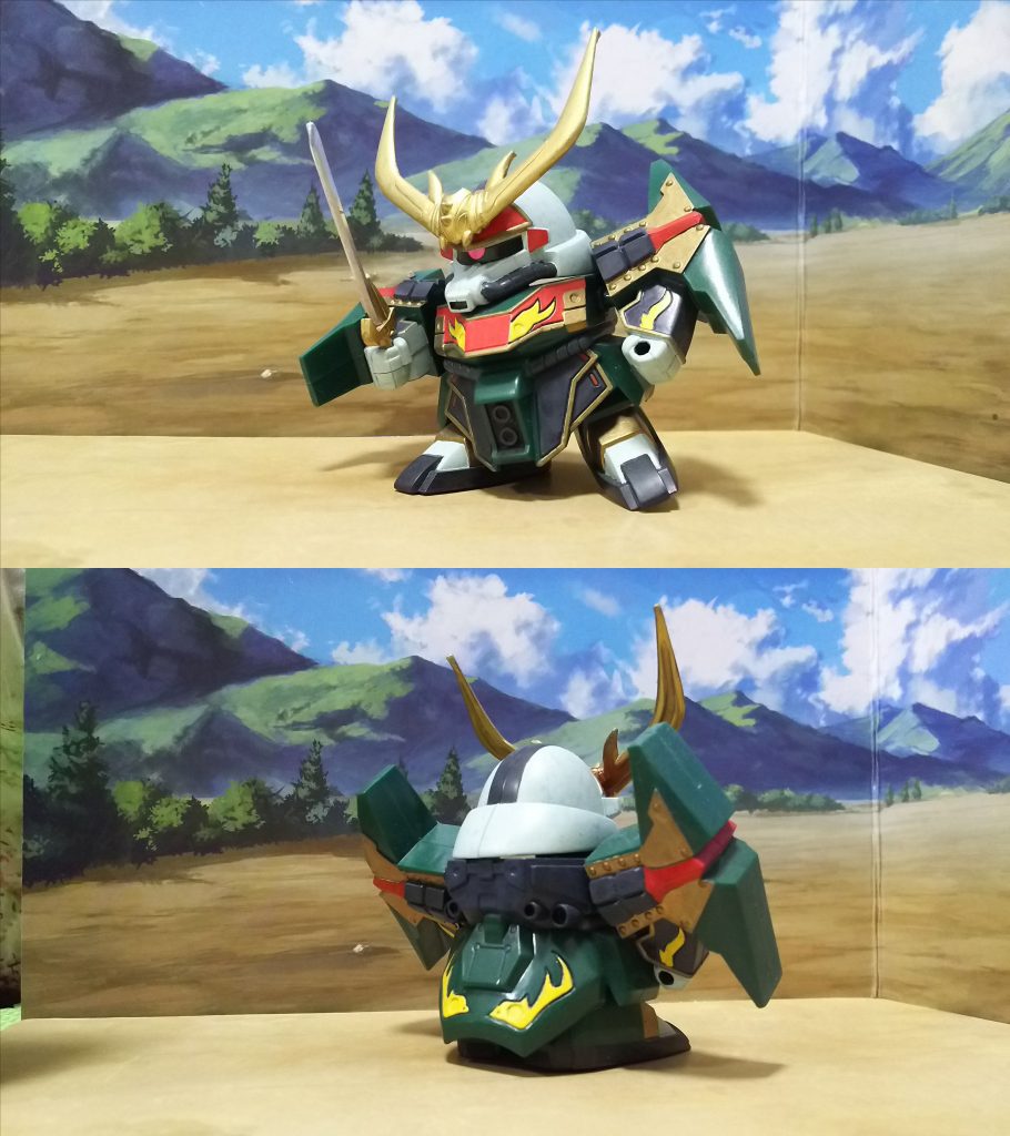 ほぼ単色のキットをアレンジを加えつつ塗装しています。