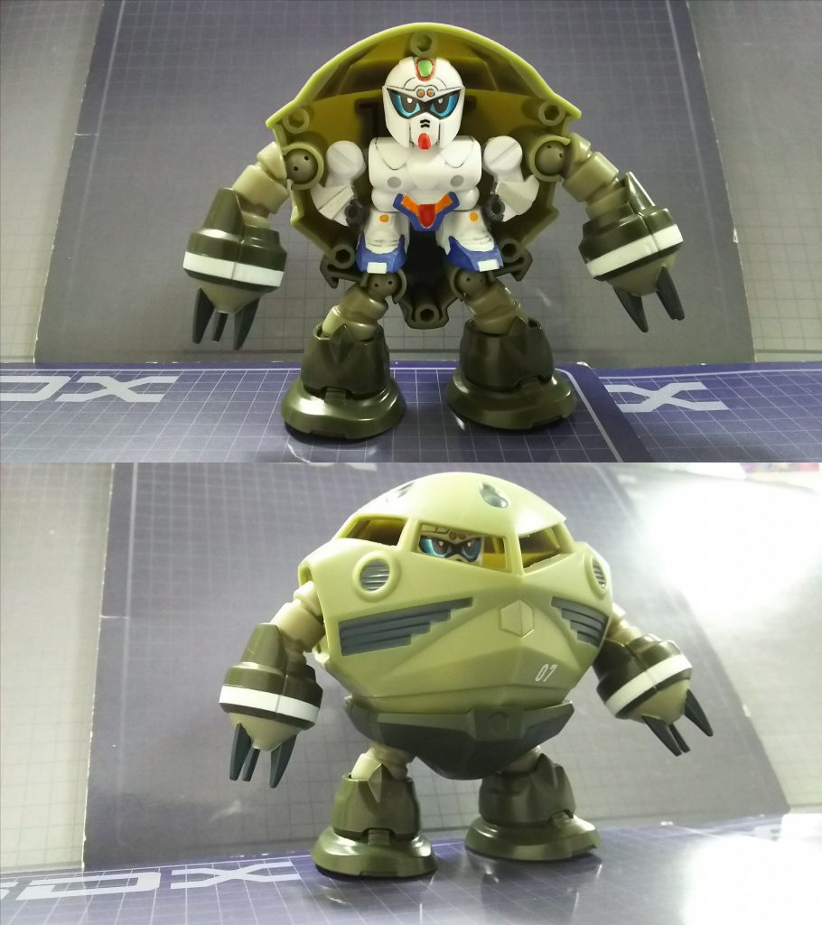 エクシードモデル ズゴックへの搭乗が可能です。