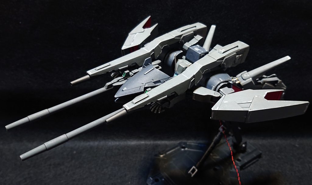 HG 1/144 バイアランカスタム2号機バンデシネ版&1号機(部分塗装、電飾、ウェザリング)–7枚目/制作者:Chohnan