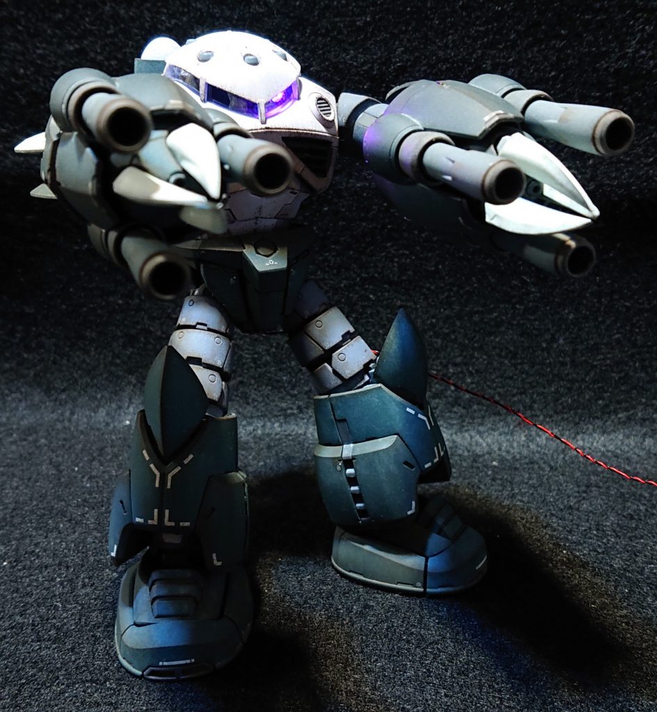 RG 1/144 量産型ズゴック兵装複合機(ミキシング、部分塗装、電飾、ウェザリング)–3枚目/制作者:Chohnan