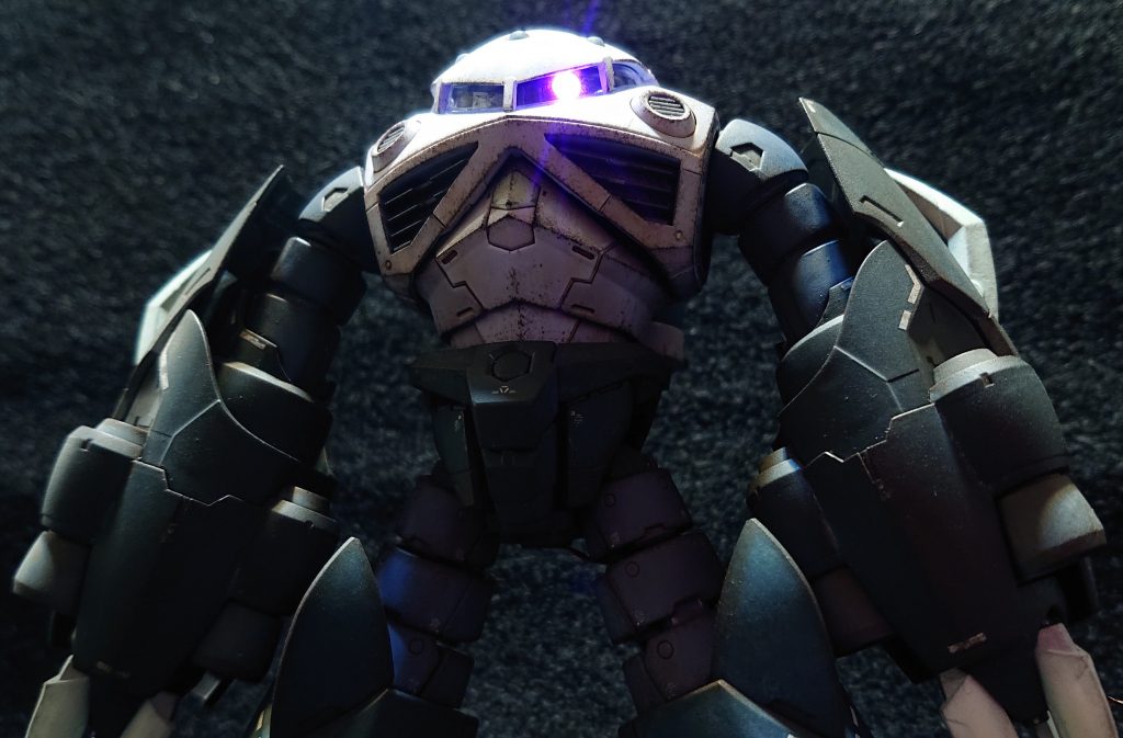 RG 1/144 量産型ズゴック兵装複合機(ミキシング、部分塗装、電飾、ウェザリング)–8枚目/制作者:Chohnan