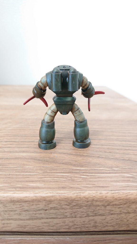 相変わらず順番あべこべですが背面。ウェザリングって楽しくてやりすぎちまいますね‼️