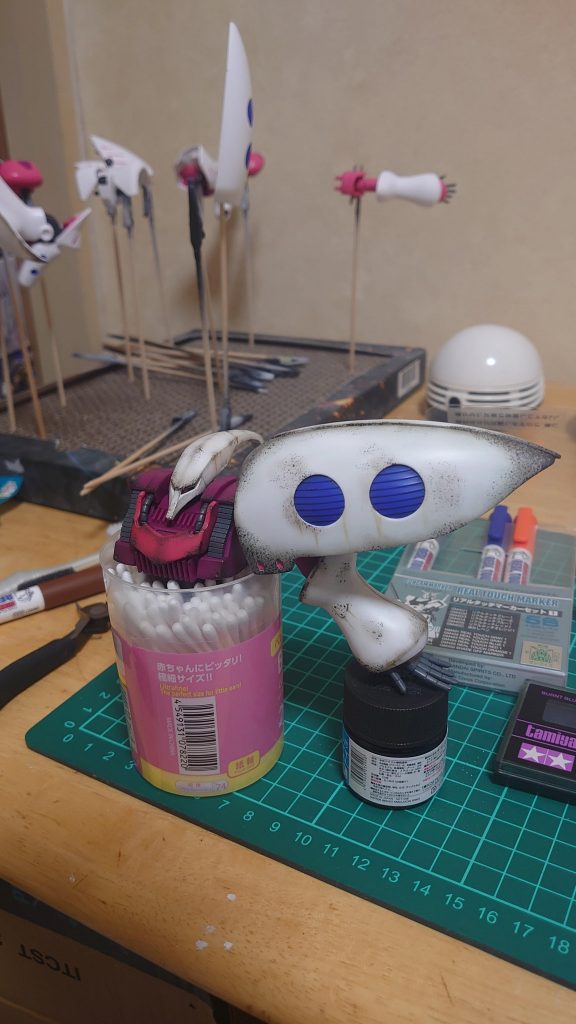 錆が滴る表現も初挑戦してみました。