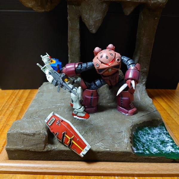 「ガンダム、ジャブローに散る」