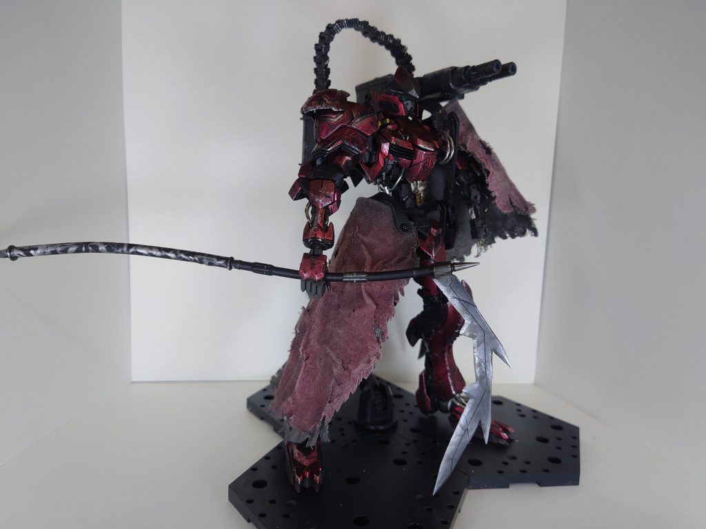 槍を切ったり張ったりで鎌に・・！